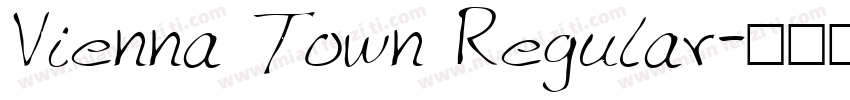 Vienna Town Regular字体转换